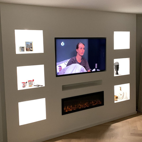 Een van de foto's van ons werk